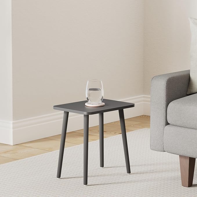 FORAOFUR Black End Tables Set of 2, Modern Boho End Table - Image 2