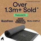GORILLA GRIP 100% Waterproof All-Season WeatherMAX Doormat 35x23, US Designed - Image 5