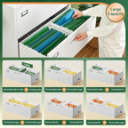 Letaya 4 Drawer File Cabinet - Image 5
