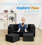 Elftopia Modular Kids Sofa, Toddler Couch Foam Armchair - Image 4