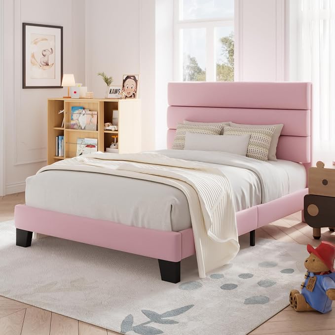Allewie Twin Size Platform Bed Frame - Image 3