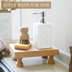 EOSAHR Modern Farmhouse Wood Riser - Image 2