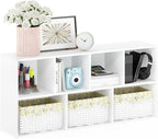 Furinno LUDER Book Shelf, 7-Cube Bookshelf, Bookcase - Image 6