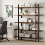 OtterOasis Heavy Duty 5-Tier Industrial Bookcase, 120lbs Shelf Capacity - Image 5