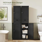 TEENFON 67" H Tall Storage Cabinet - Image 2