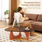 Coffee Table for Living Room Mid Century Modern Center Small Table - Image 4