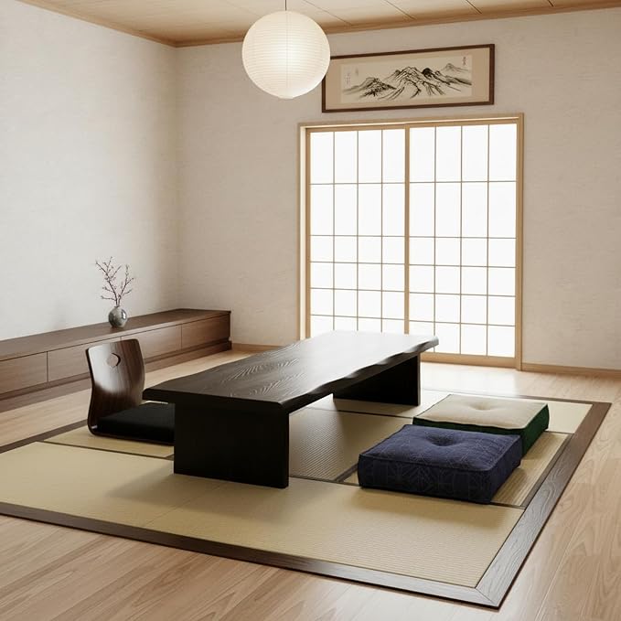 Wooden Japanese Floor Table, Floor Table - Image 7