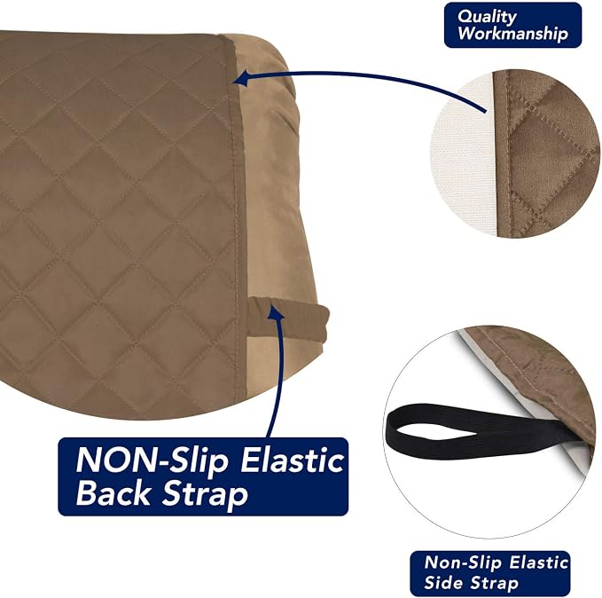PureFit Reversible Recliner Chair Covers Couch Covers - Image 3