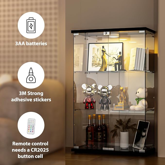 FANYUSHOW Glass Display Cabinet - Image 5