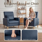 COLAMY Mid-Century Modern Upholstered Accent Chair - Image 6