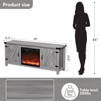 YESHOMY Fireplace TV Stand - Image 3