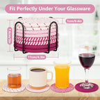 Coasters for Drinks Absorbent, Coasters Set of 4 - Image 2