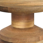 SIMPLIHOME Haynes 16-inch Wide Solid Mango End Table in Natural, Handcrafted - Image 9