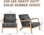 Mid Century Modern Accent Chair - Image 2