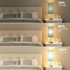 Fenmzee Turquoise Nightstand Table Lamp - Image 5