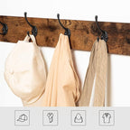 HOOBRO Hall Tree Entryway Storage Bench, Coat Rack Shoe Bench, Shoe Rack - Image 5
