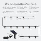 Brightech Ambience Hybrid Outdoor String Lights - Image 5