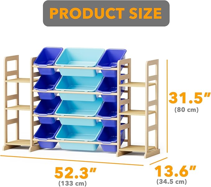 SpaceAid Toy Storage Organizer - Image 2