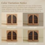 BELLEZE Bijou Set of 4 Wall-to-Wall Storage Cabinets - Image 6