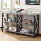 LVB Farmhouse Sofa Table, Rustic Console Table by LVB