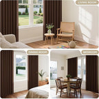 Joydeco 72 Inch Blackout Curtains - Image 7