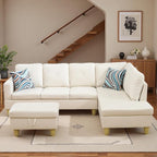 97.5" L Shaped Couch Set, Modular Sectional Couches - Image 8