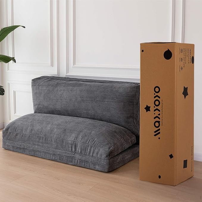 MAXYOYO Folding Sofa Bed, Extra Thick and Long Floor Sofa Convertible Sleeper - Image 6