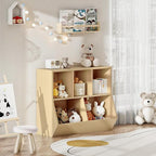 HOOBRO Kids Bookshelf, Bookcase Footboard, Toy Storage Cubby, Children's Toy - Image 2