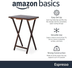 Amazon Basics Portable Foldable TV Tray Table - Image 2