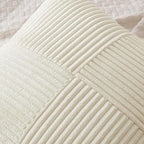 MIULEE Cream White Decorative Lumbar Throw Pillow Covers 14x22 Inch 2 Pack | - Image 2
