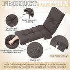 Kigley Outdoor Chaise Lounge Cushions - Image 4