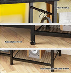 YGEOMER TV Stand for TVs Up to 55 Inch, Entertainment Center for Living Room - Image 3