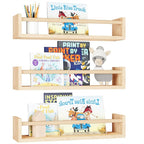 Fixwal Nursery Shelves, 16.5 Inch Floating Bookshelves by Fixwal