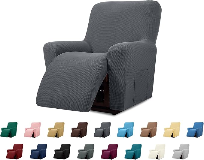 Cupuamon Recliner Chair Covers, Lazy Boy Recliner Covers Stretch Reclining by Cupuamon