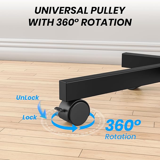 Mobile TV Cart for 23-60 Inch LCD LED OLED Flat Curved Screen TVs - Image 4