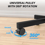 Mobile TV Cart Rolling TV Stand - Image 4