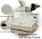 Leather Power Recliner Sofa Set - Image 5