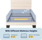 Allewie Twin Size Platform Bed Frame - Image 7