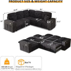 Modular Sectional Sleeper Sofa - Image 3