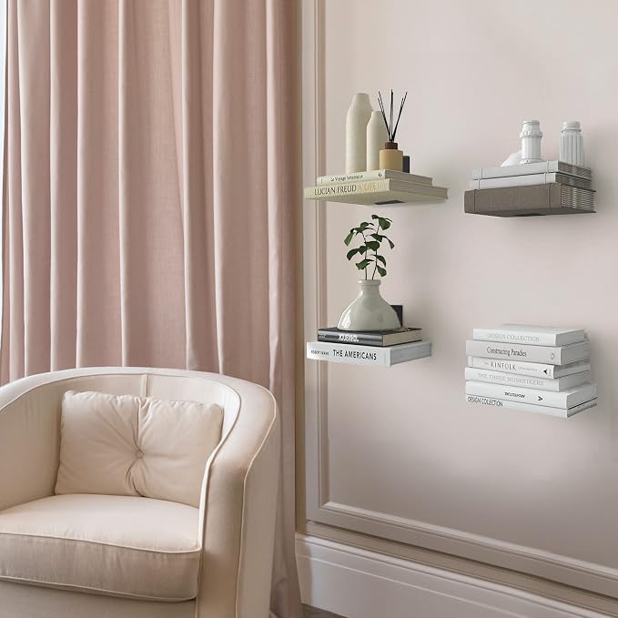 STORAGE MANIAC Floating Book Shelves - Image 2