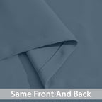 Yakamok Stone Blue Room Darkening Window Curtains 42x36 Inch - Image 5