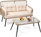 YITAHOME 2-Piece Patio Furniture Wicker Outdoor Loveseat, All-Weather Rattan - Image 7