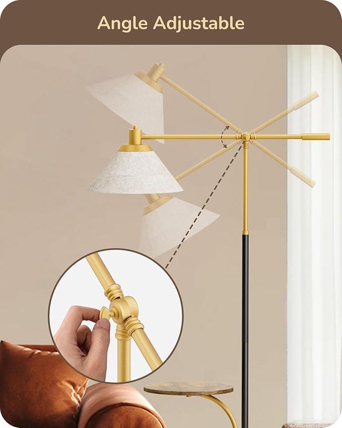 EDISHINE 68" Arc Floor Lamp - Image 2