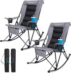 FUNDANGO Oversized Rocking Camping Chair by FUNDANGO