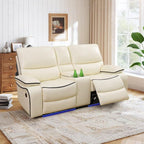 Leather Power Recliner Sofa Set - Image 5
