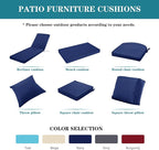 Chaise Lounge Cushion for Outdoor Furniture, Waterproof Fade and Tear Resistant - Image 7