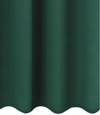 Blackout Curtains 66 x 95 inch/Dark Green Curtains Set of 2 Panels/Thermal - Image 9