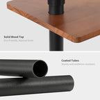 Swivel Side Table for Small Spaces, Adjustable Height End Table for Different - Image 6