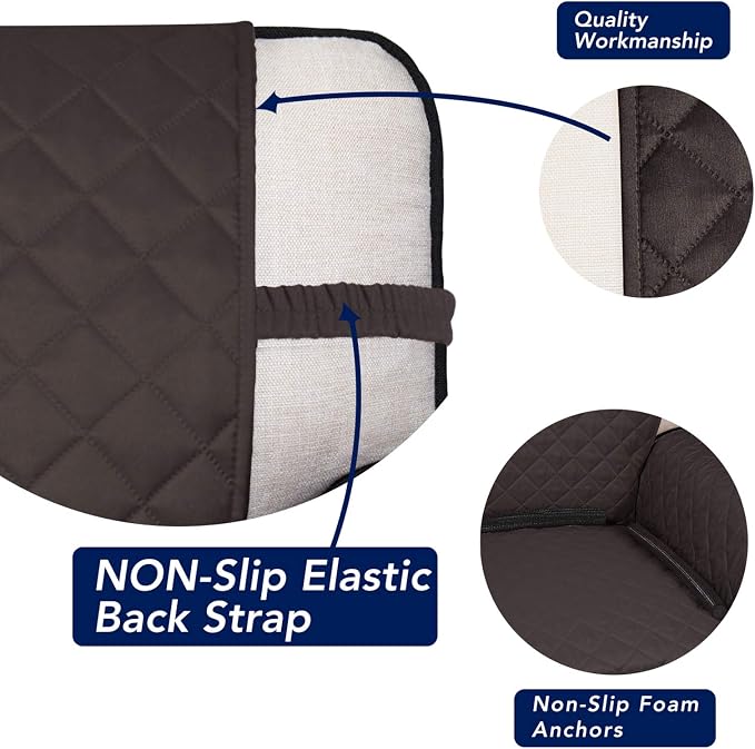 PureFit Reversible Quilted Couch Covers - Image 3