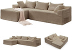 Korser 110" L-Shaped Modular Sectional Sofa - Image 8